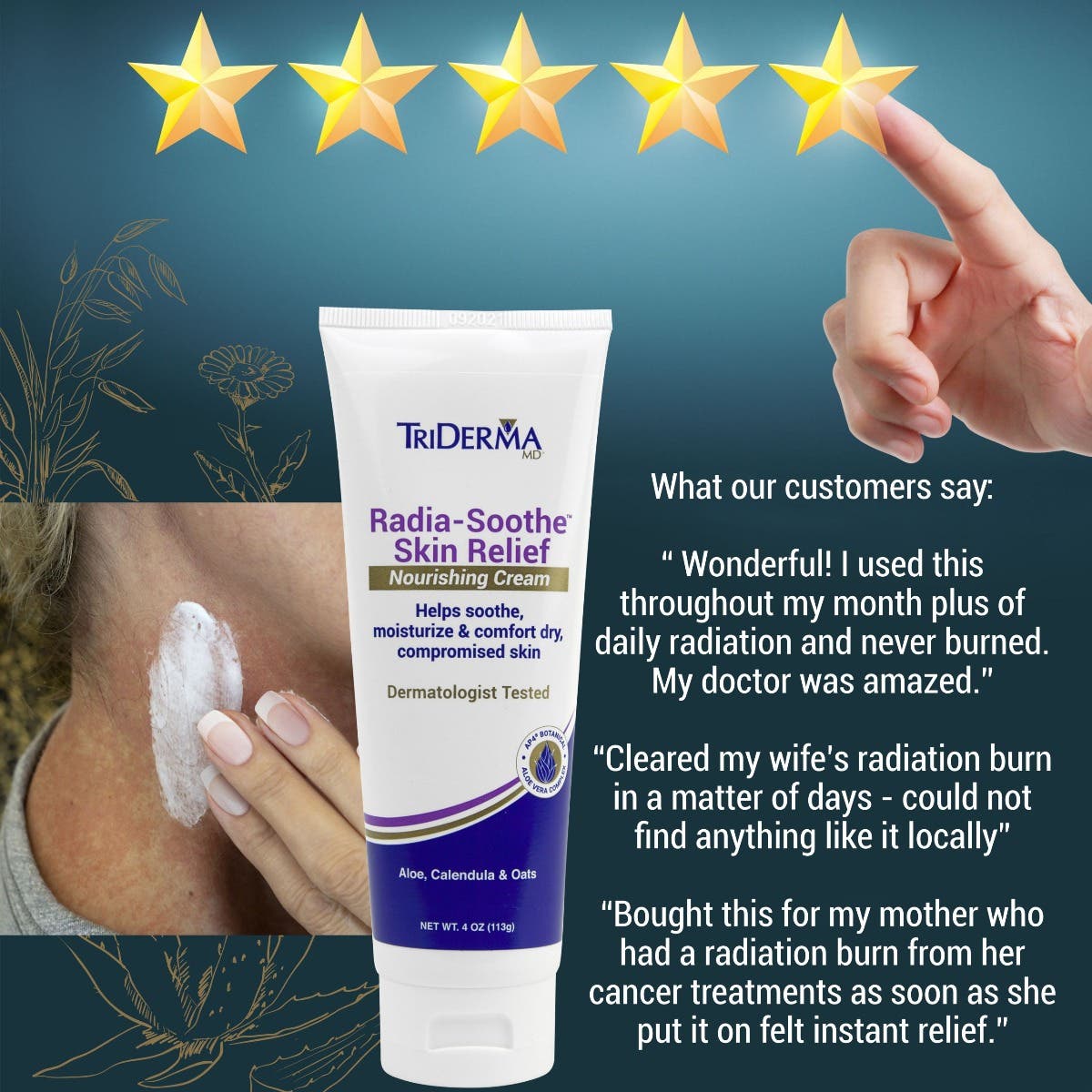 Triderma Radia-Soothe™ Skin Relief 4 OZ- Each