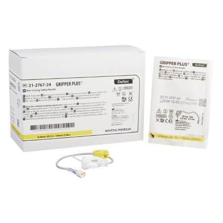Huber Infusion Set Gripper Plus  Tubing Without Port