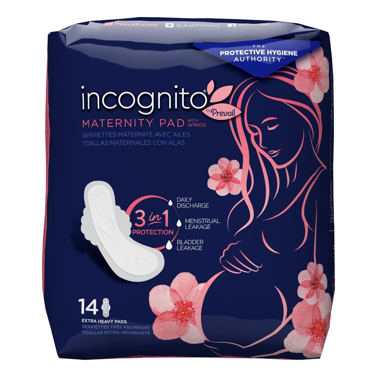 Prevail Maternity Pad Incognito CS/84