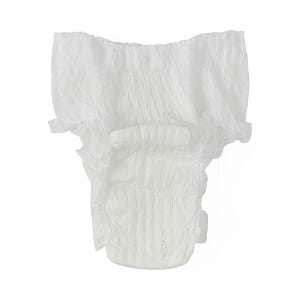 Absorbent Underwear FitRight Bariatric Pull On with Tear Away Seams Adult 2X-Large Unisex Disposable Heavy Absorbency (Case of 80)