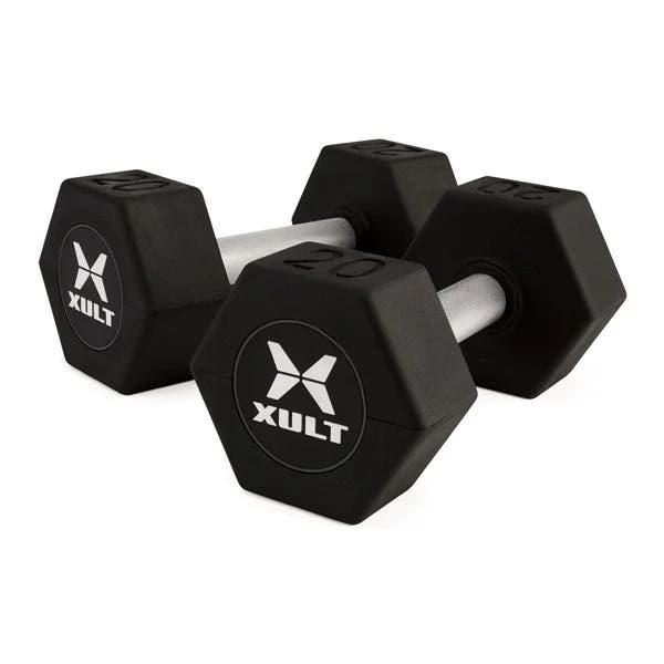 Xult Urethane Hex Plus Dumbbell Pair - 5 Lb