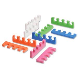 Toe Separators- 12 Pack, Colors Vary