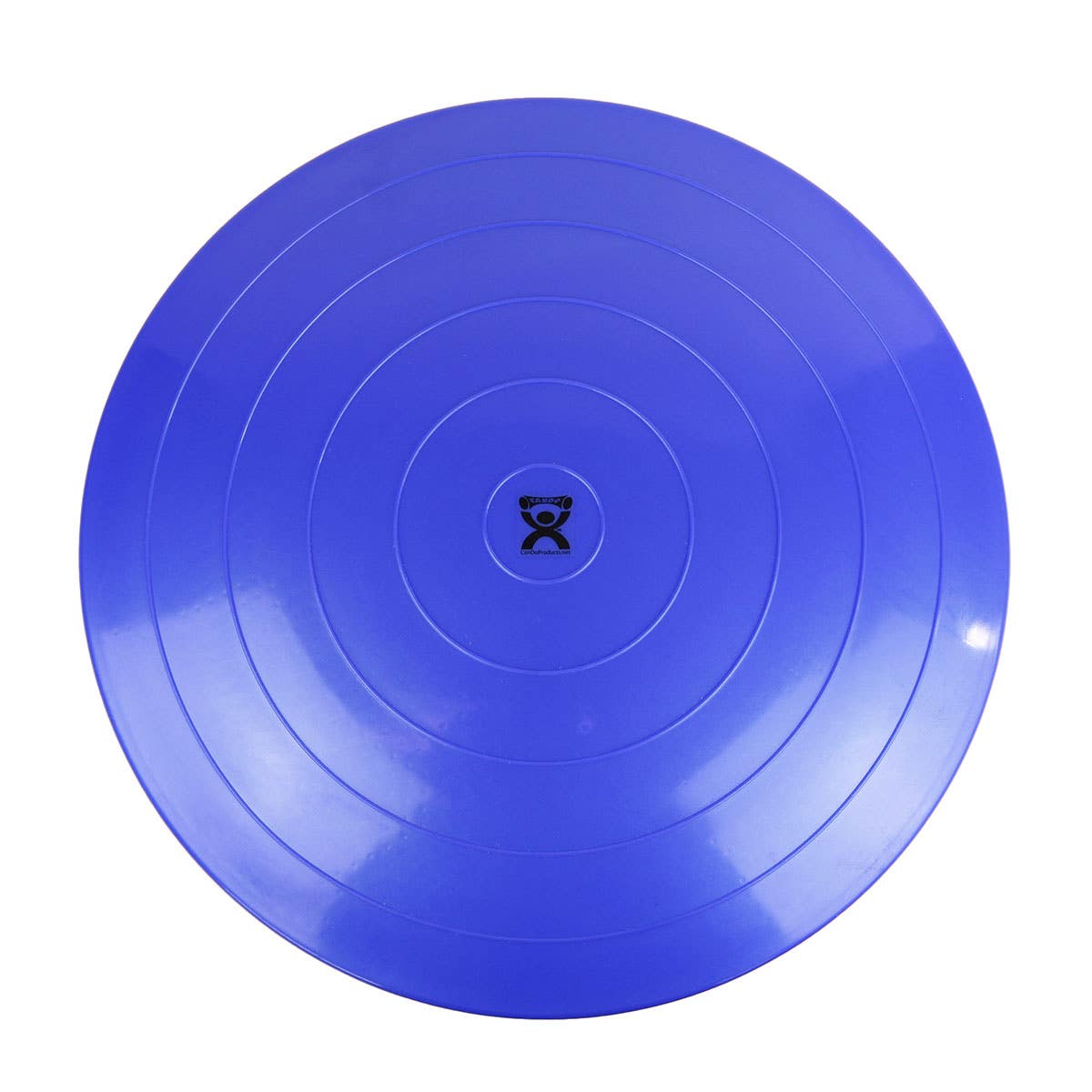CanDo inflatable vestibular seating/standing disc, 60 cm (23.6in), blue
