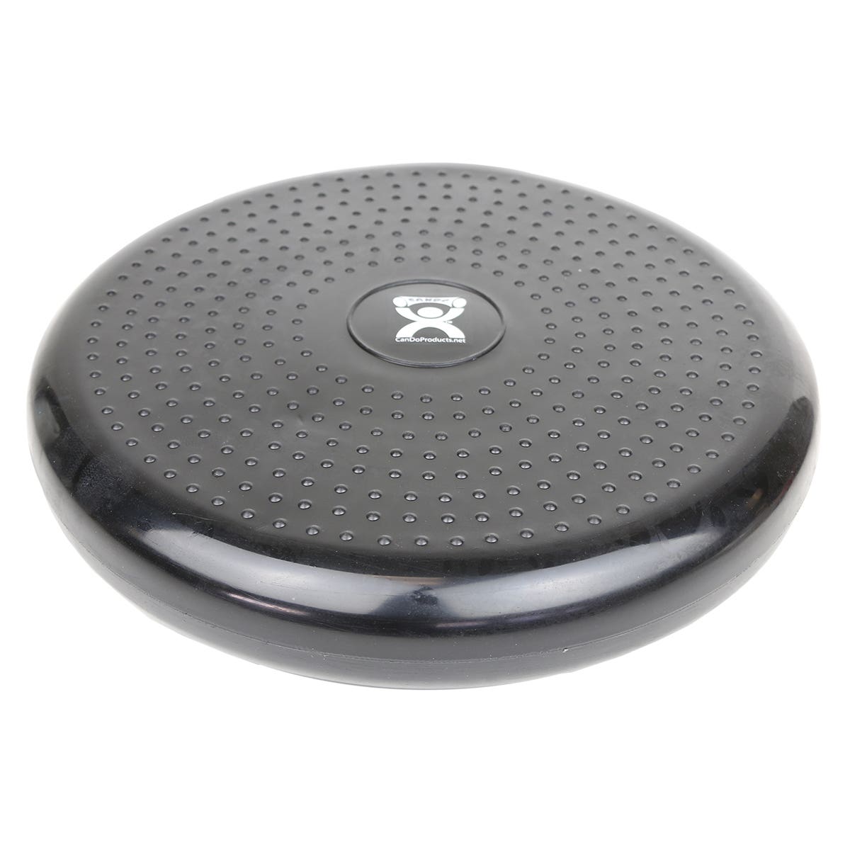 CanDo inflatable vestibular seating/standing disc, black, 35 cm (13.8in)
