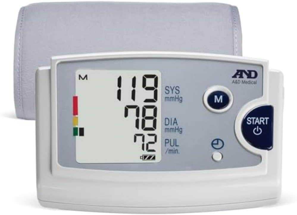 A&D Medical Premium Pre-Formed Cuff Upper Arm Blood Pressure Machine