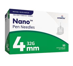 BD ULTRA-FINE Nano Pen Needle 5/32 32g