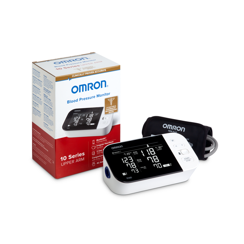 Omron 10 Series Digital Wireless Upper Arm Blood Pressure Monitor (OMRBP7450)