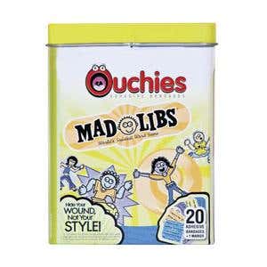 Ouchies Bandages Mad Libs 20 ct - BX/20