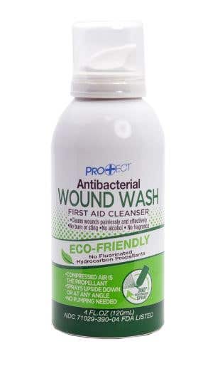 Ouchies Protect Antibacterial Wound Wash 4 oz  EA1