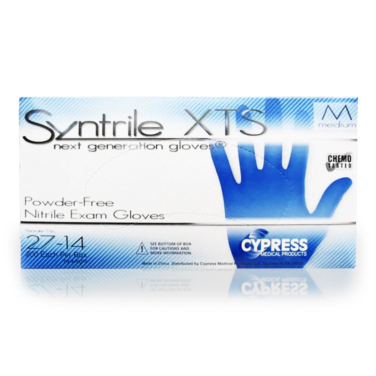 Syntrile® XTS Nitrile Standard Cuff Length Exam Glove, Large, Blue - 2000/CS