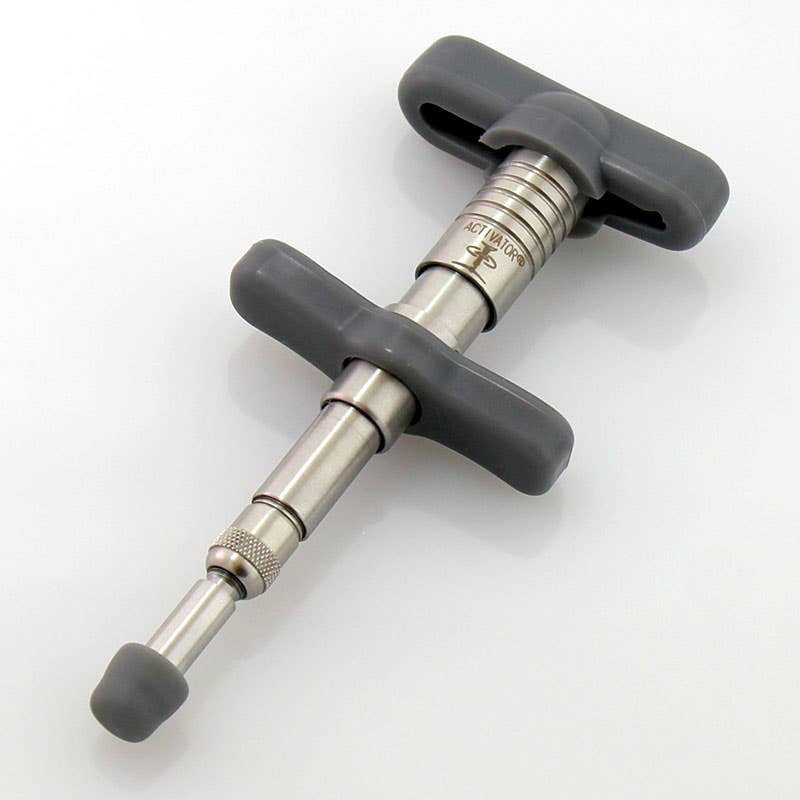 Activator Adjusting Tool with Palm and Finger Pads