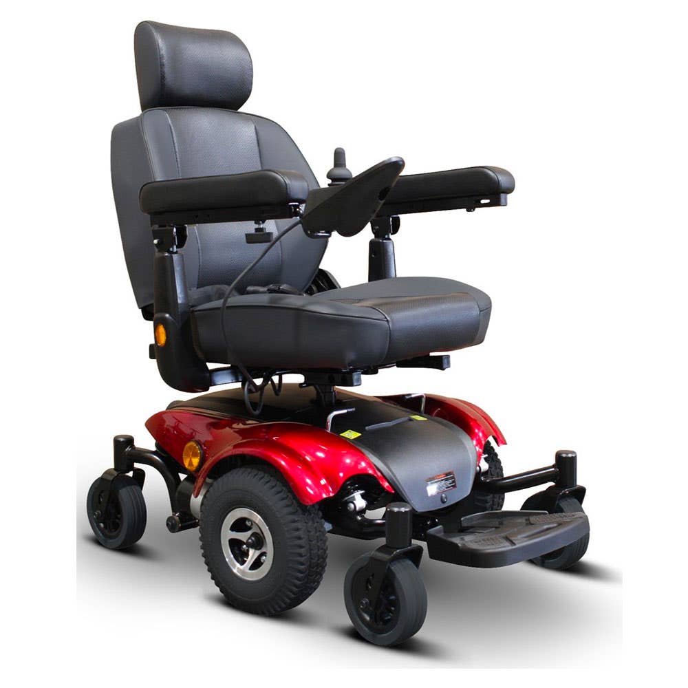 EW-M48 EWheels Power Wheelchair - Red