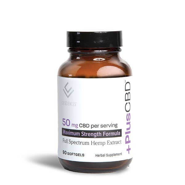 PlusCBD Softgels Maximum Strength Formula - 60 CT 129$