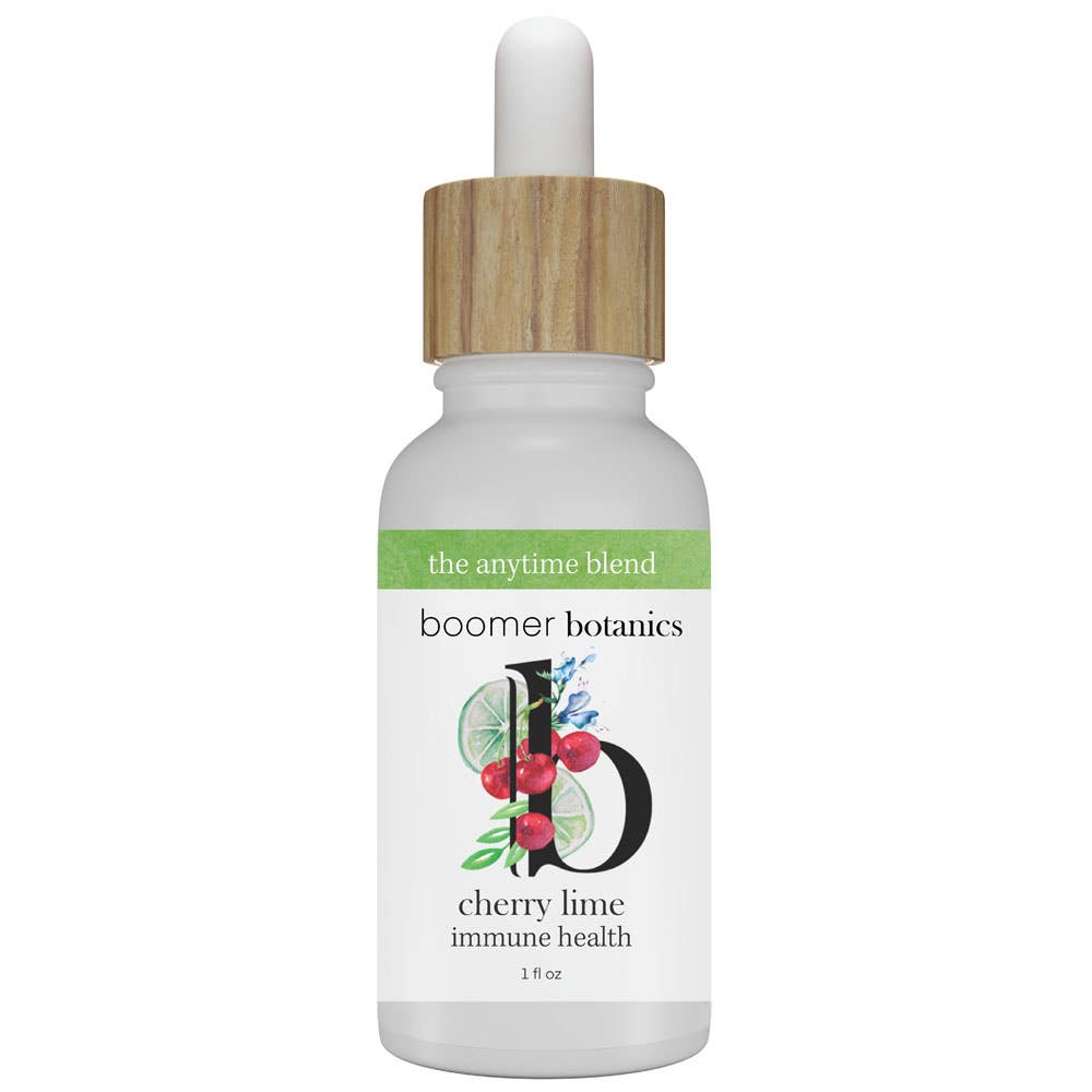 Boomer Botanics Tinctures - Anytime Cherry Lime