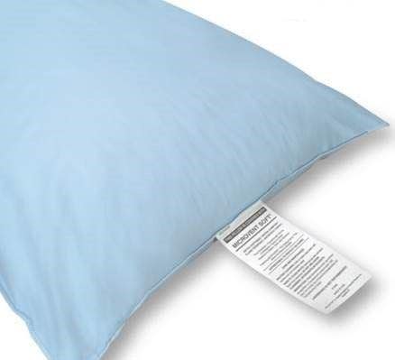 Standard Soft Sure-Chek Staph Check Pillow - Blue