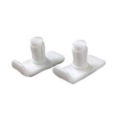 Adjustable glides for walker