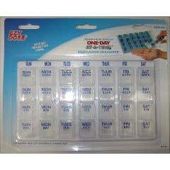 One-Day-At-A-Time Pill Organizer - Assorted Colors - Medium