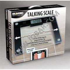 JIIJB5824 Talking Scale, 15 x 12 x 1 in. Platform