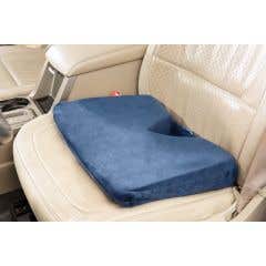 Memory Foam Coccyx Wedge With Velour Cover