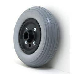 7" x 2" Quickie Caster Wheels With Urethane Tires and B10 Bearings Pair - 1 pair