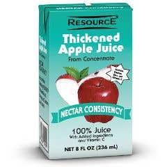 RESOURCE® THICKENED JUICES - Apple Juice - Nectar Consistency - Case of 27