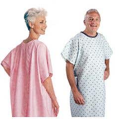SnapWrap Deluxe Gown - Color Blue Plisse