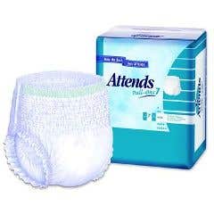 Attends Plus Super Absorbency Protective Underwear Youth/Small - Case of 80