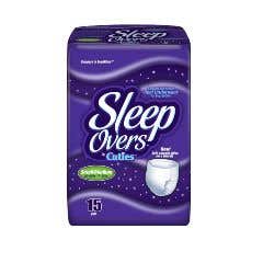 LL Medico Sleep Overs Youth Incontinence Pants moderate to heavy - SM/MD (45 - 65 lbs) | Case of 60 (4 packs)