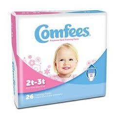 Comfees Girl Training Pants - Size 4T-5T - Pack of 19