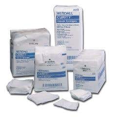 CURITY Gauze Sponges - 12-Ply, 4 x 4" Sterile 2’s in Peel-Back Pkg - Box of 25