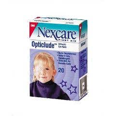 NEXCARE Opticlude Oval Eye Patches - 2-1/2 x 1-1/4", Junior - Pack of 20