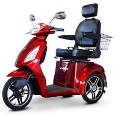 EW-36 Elite  3 Wheel Mobility Scooter with Electromagnetic Brakes - Black