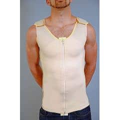 Zippered Male Gynecomastia Vest (Full Body)