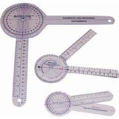 Baseline 360 Degree Clear Plastic Goniometer