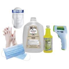 PPE Start Up Kit For Businesses - PPE Kit with Small Gloves