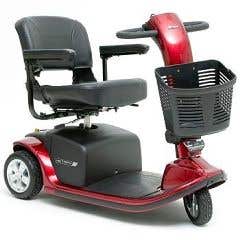 Victory 9 3 Wheel Mobility Scooter | FDA Class II Medical Device* - Red