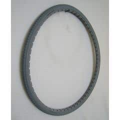 Light Grey Urethane Street Tire - 24 x 1 3/8" - 1 pair