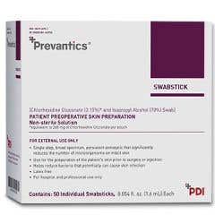 Prevantics Swabstick - Box of 50