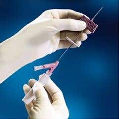 Peripheral Catheter System Saf-T-Intima Shielding Device - 20G x 1" Needle w/ Y Adapter - Pink - Box of 25