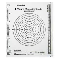 McKesson Wound Measuring Guide - Case of 6000