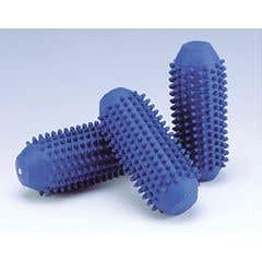 CanDo Massage Roll, 6.5 x 16 cm (2.6" x 6.3"), Blue, 1 Pair