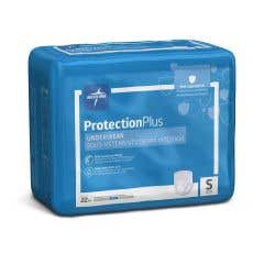 Protection Plus - Super Absorbent Pull-up Disposable Underwear - Medium - 28" to 40" - Bag of 20