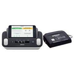 Omron Complete Upper Arm Blood Pressure Plus EKG monitor, Wireless - 9.1" x 3.9" Depth 4.8"