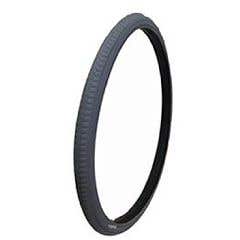 Gray Pneumatic Rib Tire - 6 x 1/4" - Each