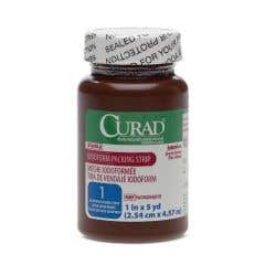 CURAD Sterile Iodoform Packing Strips - 1/2" X 5 Yd