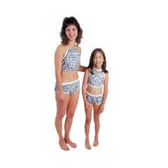 Dipsters Patient Wear, Women's Bibb-Top Bikini