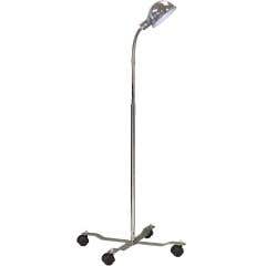 Mobile Goose Neck Exam Lamp - Dome head