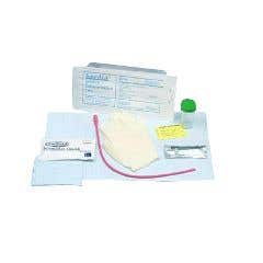 Bardia Urethral Catheter and Tray - Red Rubber or Vinyl