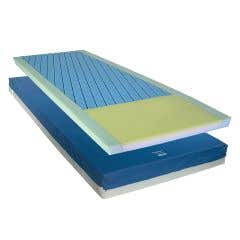 Gravity 7 Long Term Care Pressure Redistribution Mattress - 76" x 36" x 6" w/ 3" Elevated Perimeter