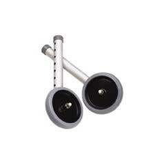Wheels For Guardian Xtra-Wide Walker - 5” Fixed Rubber - 1 pair